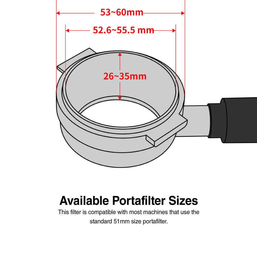 HUGH, by IMS - Cesta de filtro de precisión de 51 mm, serie competición, cesta de filtro de café de acero inoxidable, 14-18 gramos compatible con Leverpresso (H26 (18 gramos HUGH, by IMS - Cesta de filtro de precisión de 51 mm, serie competición, cesta de filtro de café de acero inoxidable, 14-18 gramos compatible con Leverpresso (H26 (18 gramos