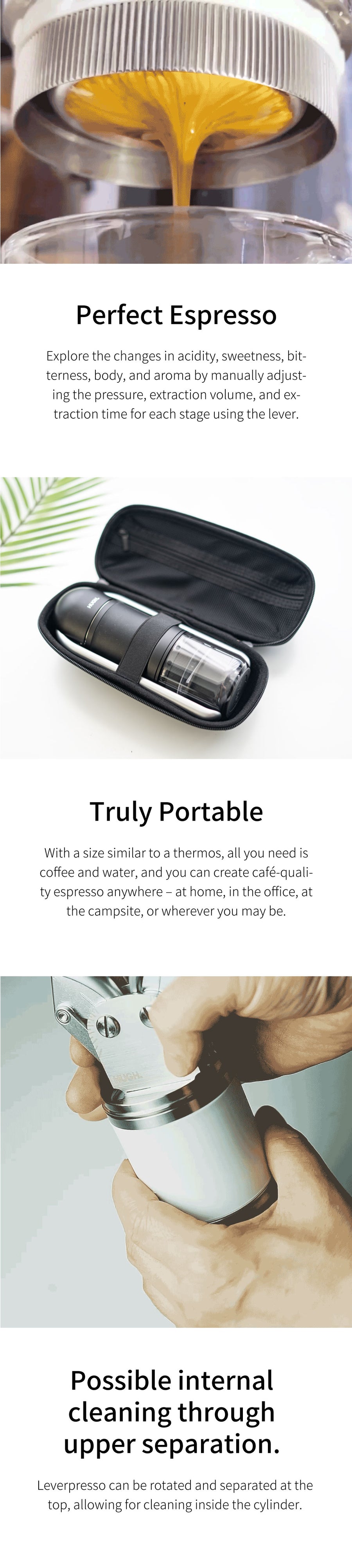 Leverpresso Pro : Portable Lever Espresso Maker by LEVERPRESSO — Kickstarter