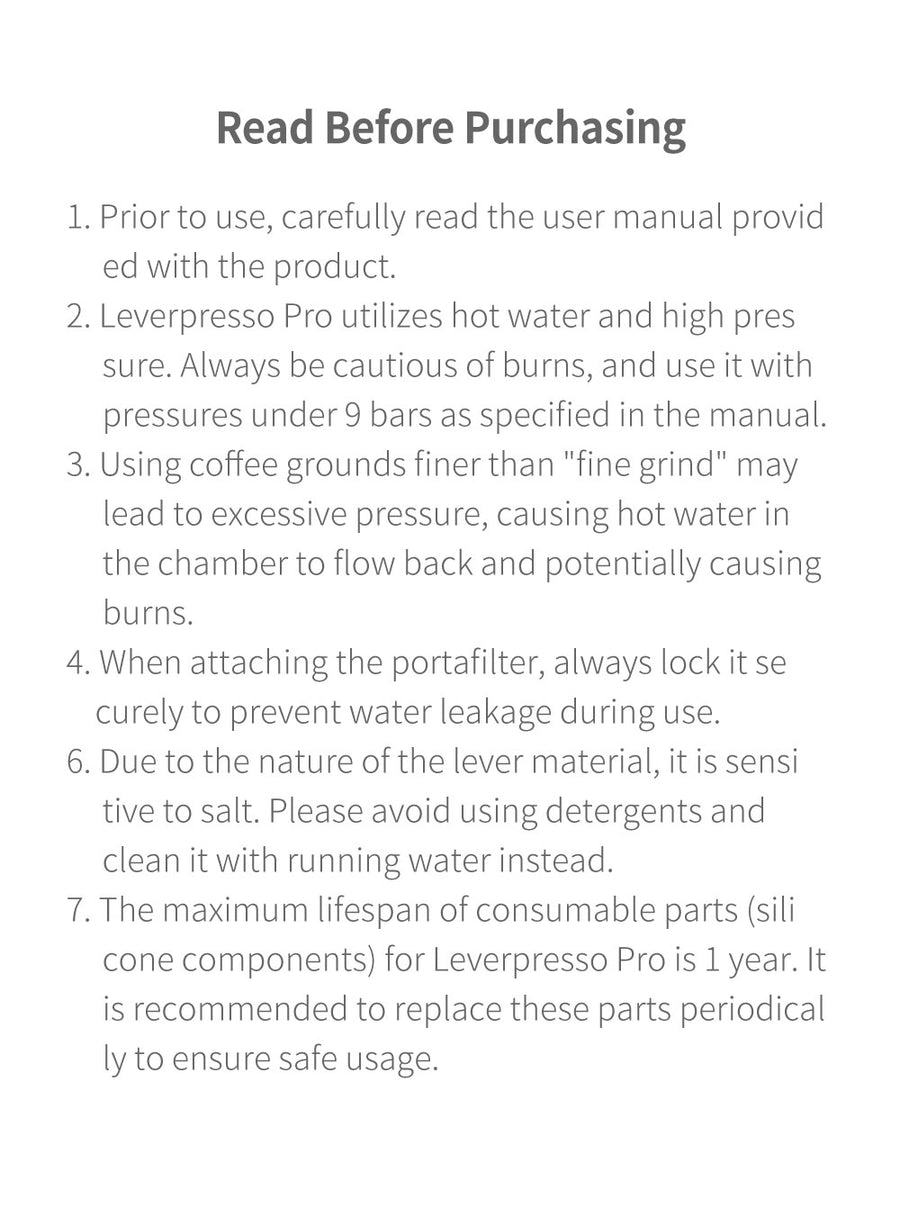 Leverpresso Pro Silver-Gray
